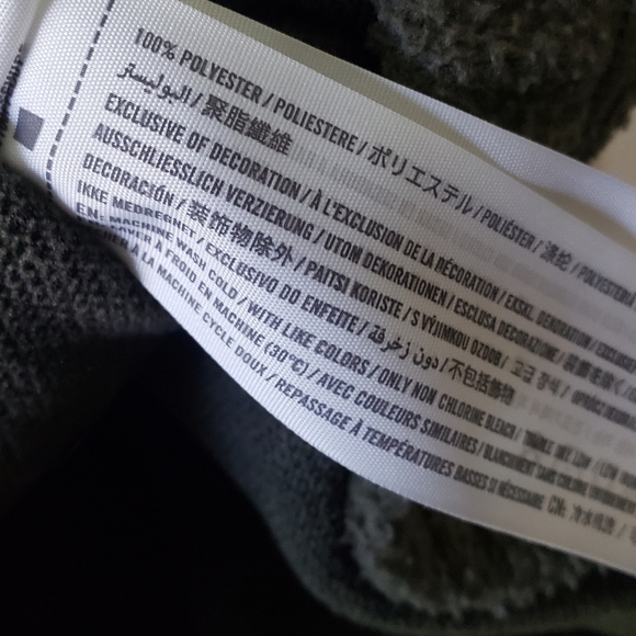 Abercrombie & Fitch Green Fleece Pullover - Picture 7 of 9